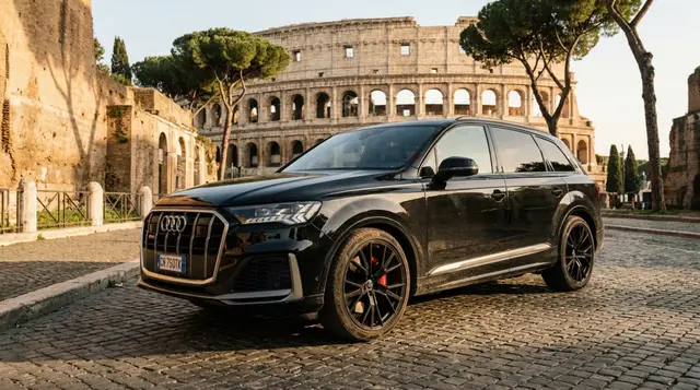 Audi SQ7 7seater 2023 — Nice Luxury Car Rental, Nice