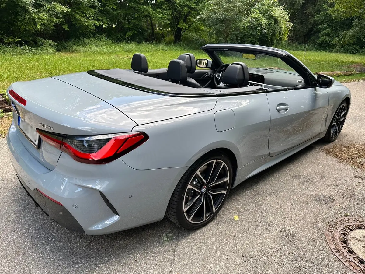 BMW 430i Cabrio 2023, внешний вид — Nice Luxury Car Rental, Ницца. BMW 430i Cabrio in Ницца BMW 430i Cabrio 2023 года доступен для аренды в Ницце как…