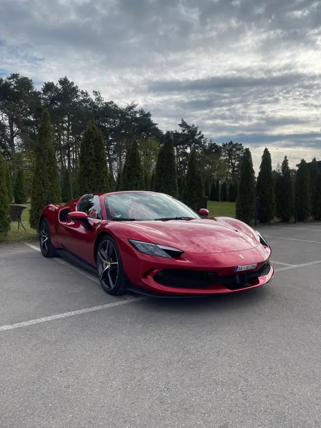 Ferrari 296 GTS Spider 2025 — Nice Luxury Car Rental, Nice