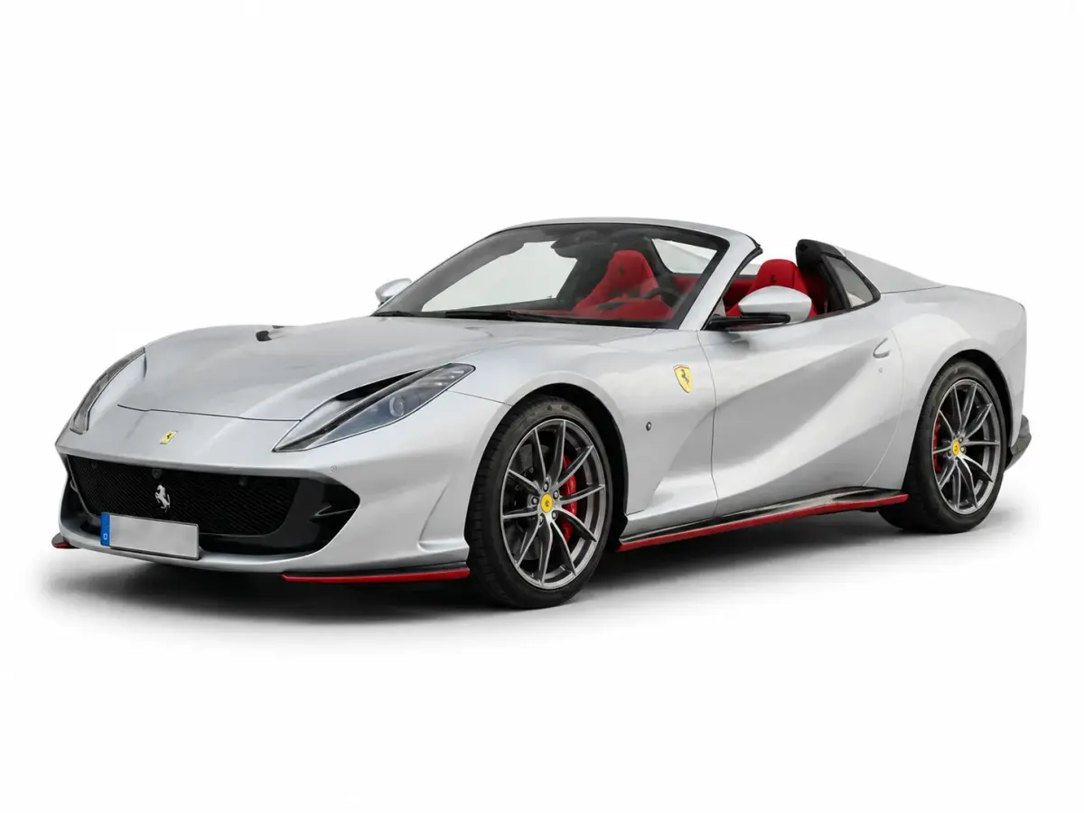 Ferrari 812 GTS 2024, extérieur — Nice Luxury Car Rental, Nice. Ferrari 812 GTS in Nice La Ferrari 812 GTS 2024 est proposée à la location à Nice comme…