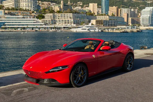 Ferrari Roma Spider 2024 — Nice Luxury Car Rental, Nice