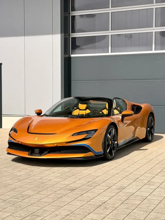 Ferrari SF90 Spider Tailor Made 2025 — Nice Luxury Car Rental, Nice