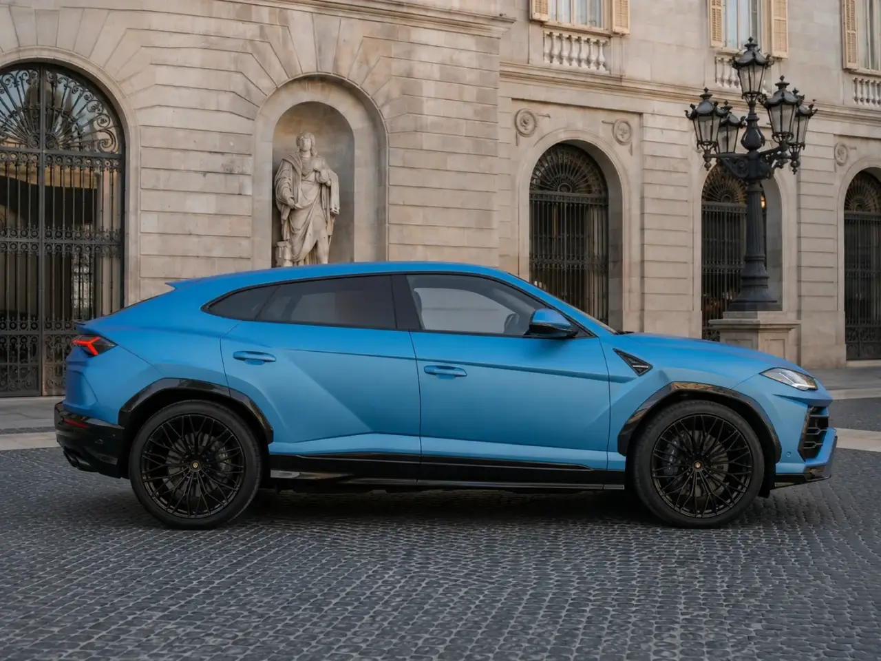 Lamborghini Urus SE 2025, вид сзади — Nice Luxury Car Rental, Ницца. Lamborghini Urus SE in Ницца Аренда Lamborghini Urus SE в Ницце открывает доступ к…