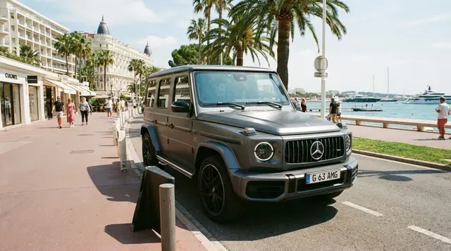 Mercedes Benz G63 2023 — Nice Luxury Car Rental, Nice