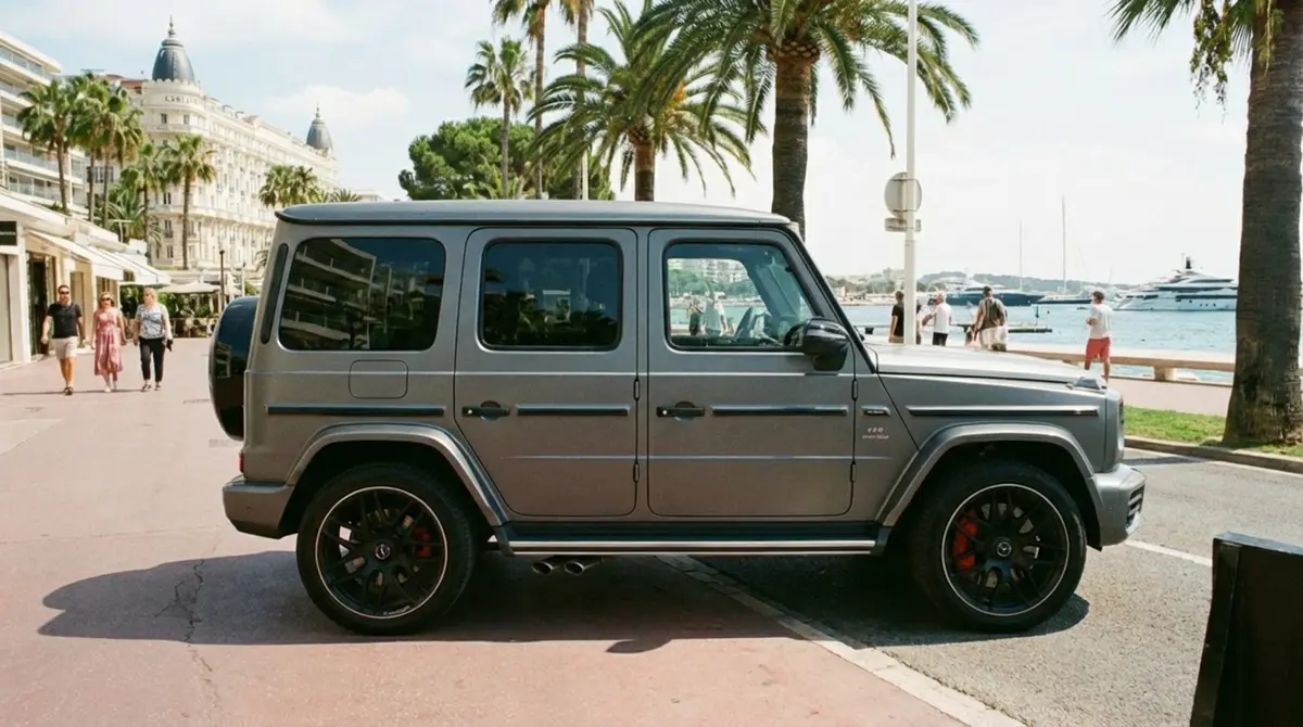 Mercedes Benz G63 2023, внешний вид — Nice Luxury Car Rental, Ницца. Mercedes Benz G63 in Ницца Mercedes Benz G63 2023 года можно взять в аренду в Ницце как…