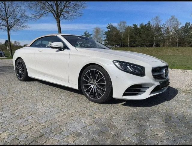 Mercedes Benz S560 Cabrio 2021 — Nice Luxury Car Rental, Nice