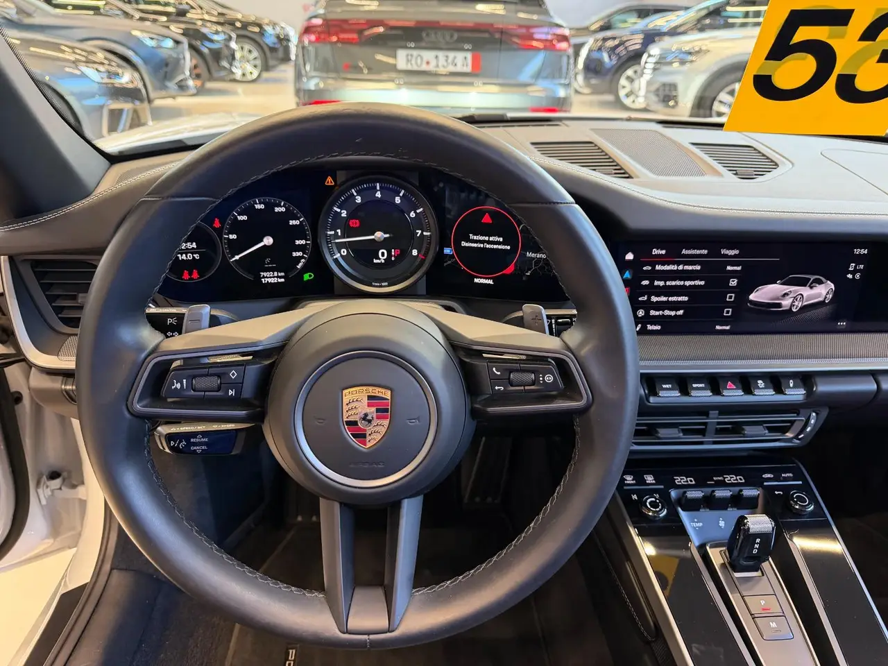 Porsche 911 Carrera S Cabrio (992) 2025, interior — Nice Luxury Car Rental, Nice. Porsche 911 Carrera S Cabrio (992) in Nice The Porsche 911 Carrera S Cabrio (992) 2025 is…