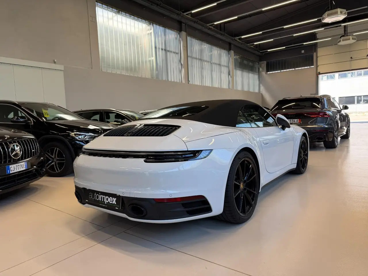 Porsche 911 Carrera S Cabrio (992) 2025, side profile — Nice Luxury Car Rental, Nice. Porsche 911 Carrera S Cabrio (992) in Nice The Porsche 911 Carrera S Cabrio (992) 2025 is…