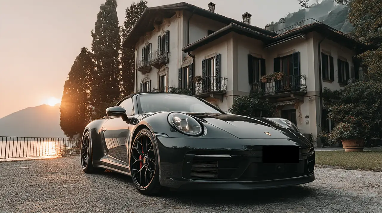 Porsche 992 Carrera 4 GTS Cabrio 2024, vue arrière — Nice Luxury Car Rental, Nice. Porsche 992 Carrera 4 GTS Cabrio in Nice La Porsche 992 Carrera 4 GTS Cabrio 2024 se loue…