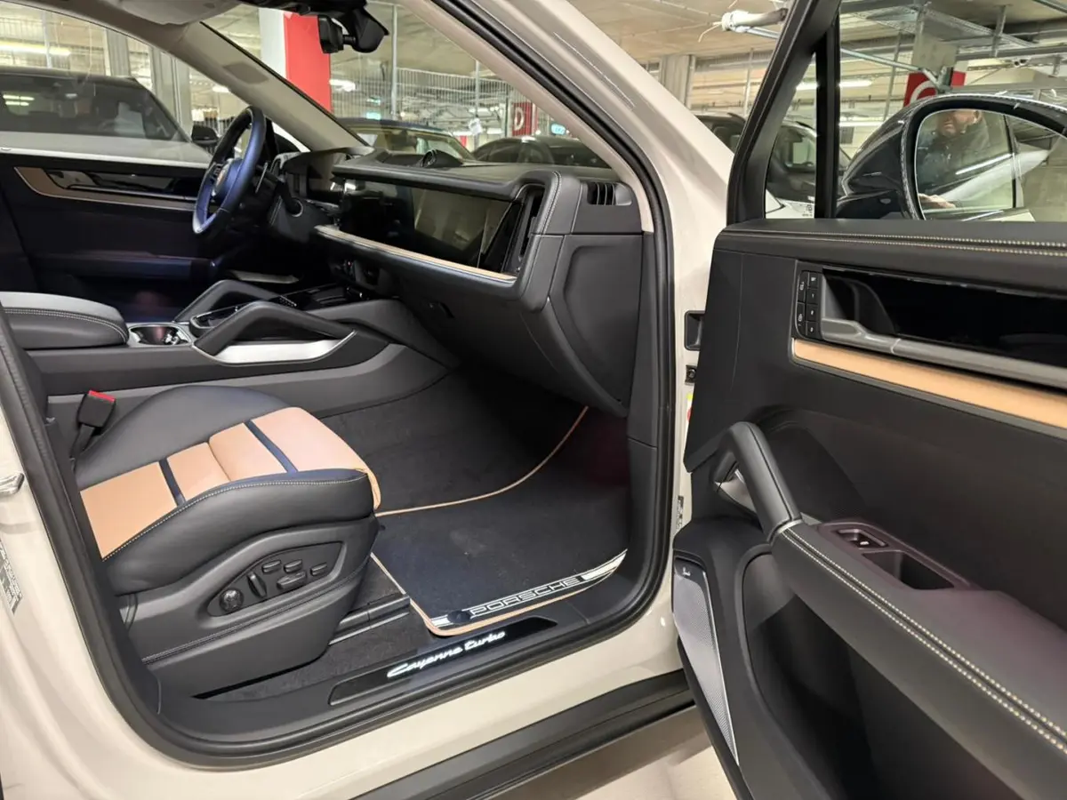 Porsche Cayenne Turbo E-Hybrid Coupé GT 2026, rear view — Nice Luxury Car Rental, Nice. Porsche Cayenne Turbo E-Hybrid Coupé GT in Nice The Porsche Cayenne Turbo E-Hybrid Coupé…