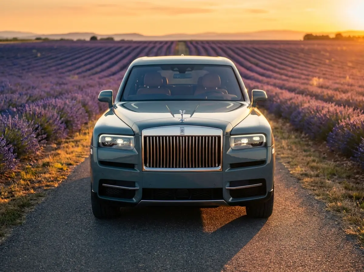 Rolls-Royce Cullinan 2025, vue arrière — Nice Luxury Car Rental, Nice. Rolls-Royce Cullinan 2025 in Nice La Rolls-Royce Cullinan 2025 est proposée à la location…