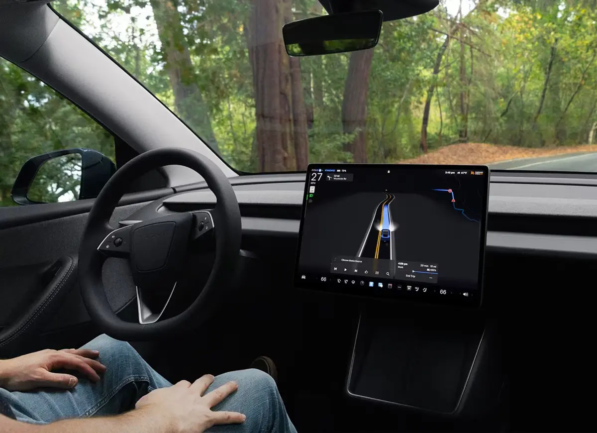 Tesla Model 3 Performance 2026, tableau de bord — Nice Luxury Car Rental, Nice. Tesla Model 3 Performance in Nice La Tesla Model 3 Performance 2026 est proposée à la…