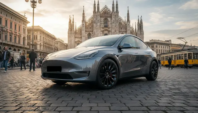 Tesla Model Y Long Range 2023 — Nice Luxury Car Rental, Nice