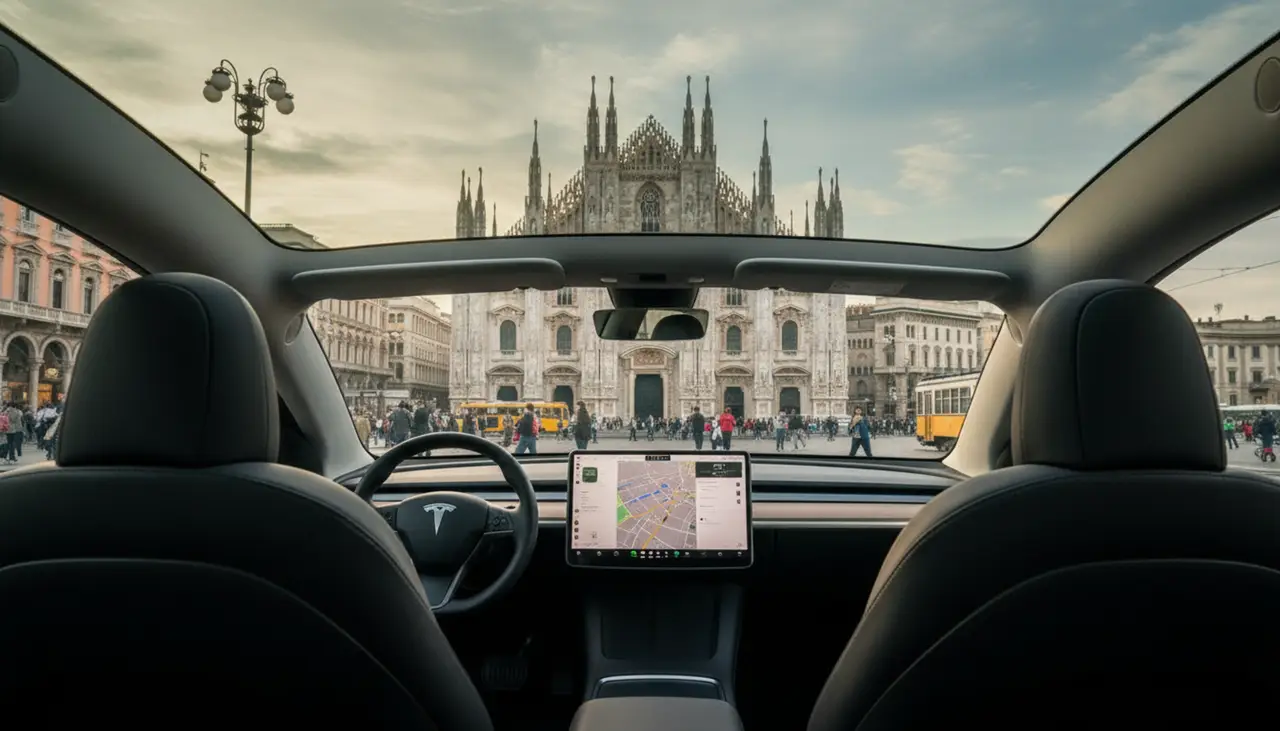 Tesla Model Y Long Range 2023, tableau de bord — Nice Luxury Car Rental, Nice. Tesla Model Y Long Range in Nice La Tesla Model Y Long Range 2023 figure parmi les…